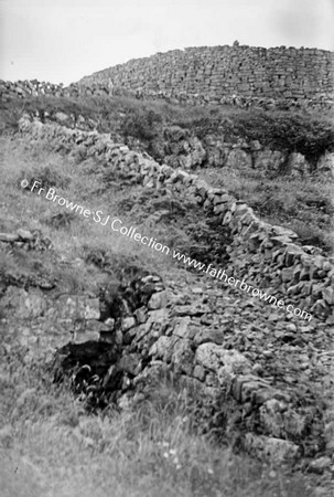 THE SEVEN CHURCHES (B) TEAMPUL A PHUILL  DUN ONAGHT  CROSS FRAGMENTS ARRANGED BY MISS STOKES  CLOGHAUN NA CARRAIGHE  CORNAU NEAR KILRONAN